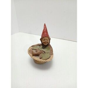 Vintage Tom Clark Gnome - Bubbles - #82 Bathing In Seashell Figurine